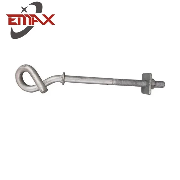 Hákový šroub A Pigtail šroub Pro Hardware Pole Line
